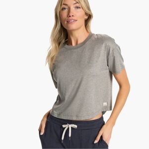 LIKE NEW Vuori Energy Tee - Heather Grey - Medium